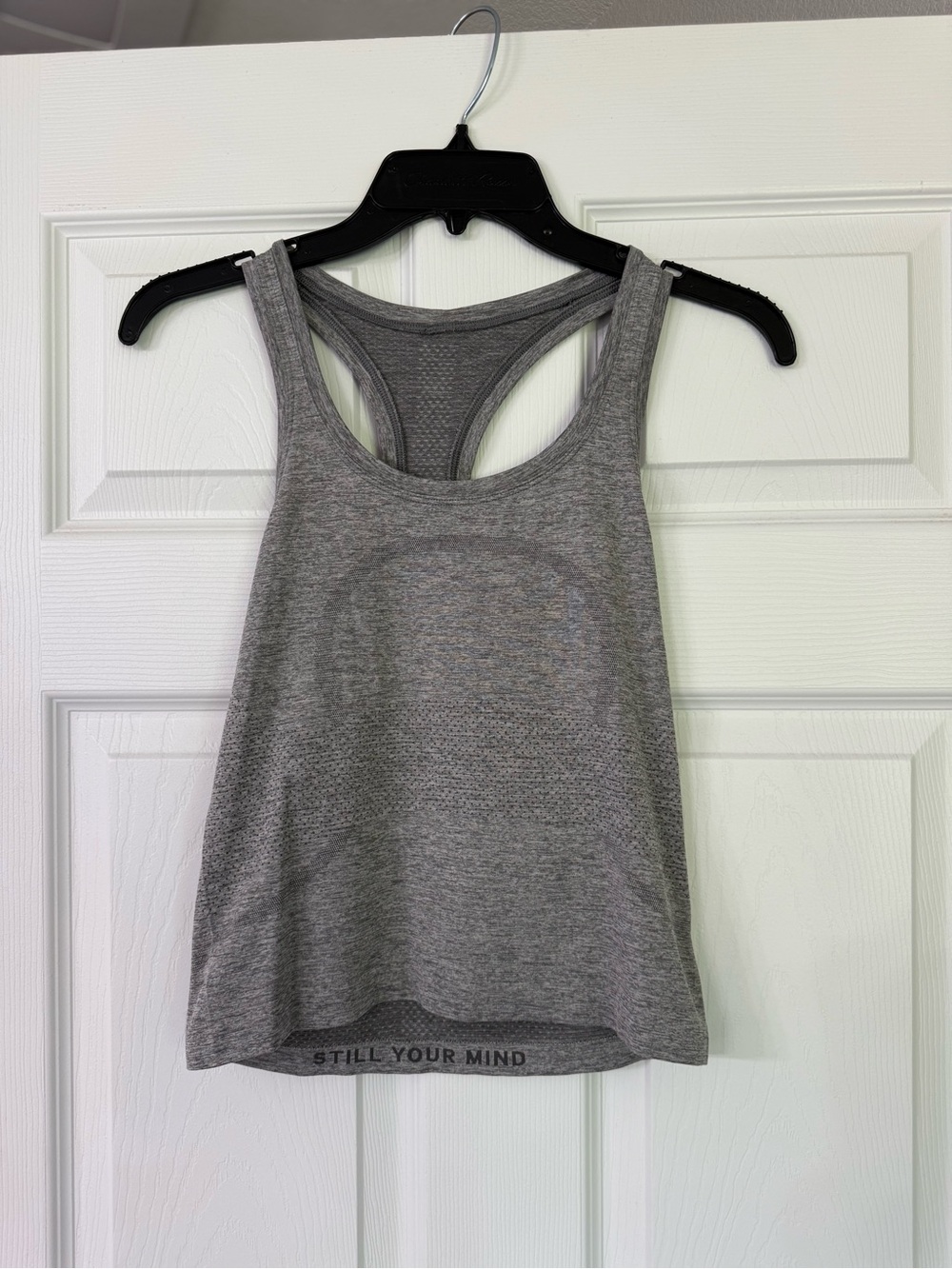lululemon athletica Heather Gray Racerback Tank
